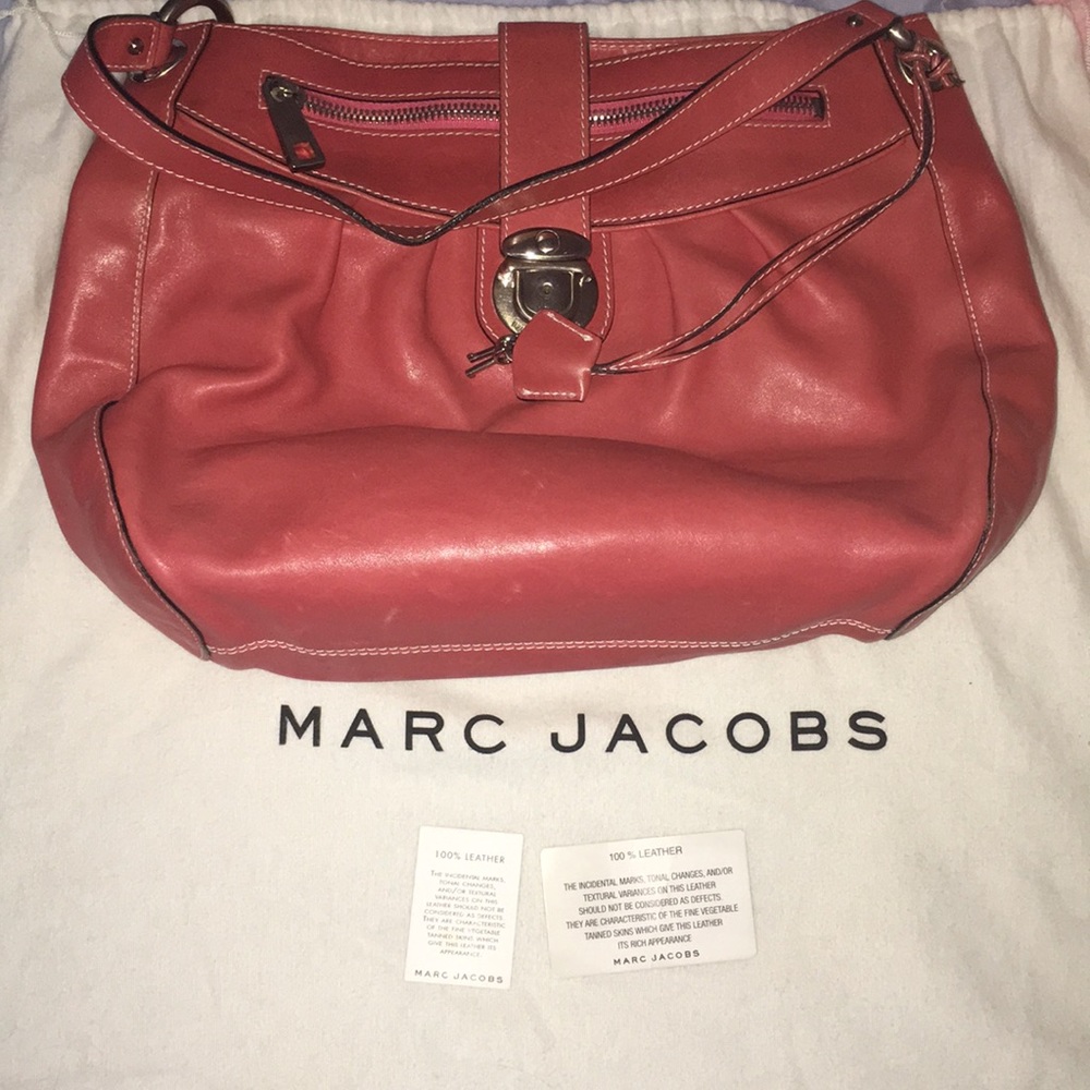 Vintage Marc Jacobs Leather Shoulder Bag 👜